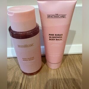 New Pink Sugar Body Wash & In-Shower Body Balm Set
